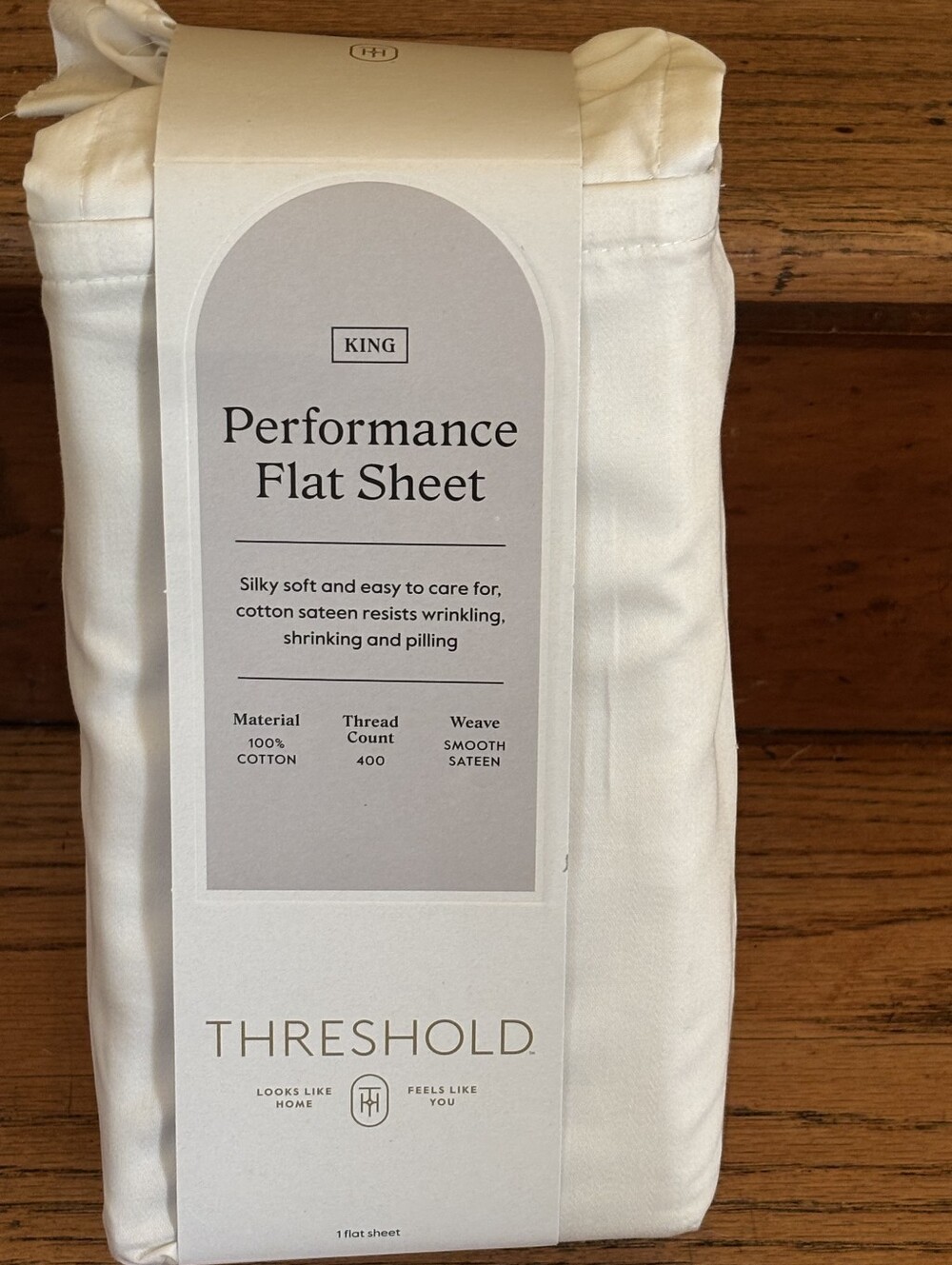 Threshold Performance Flat Sheet - White